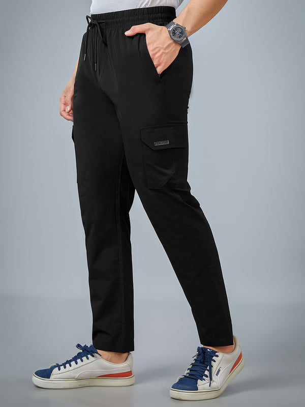Men Regular Fit Cargo Pants with PILOT