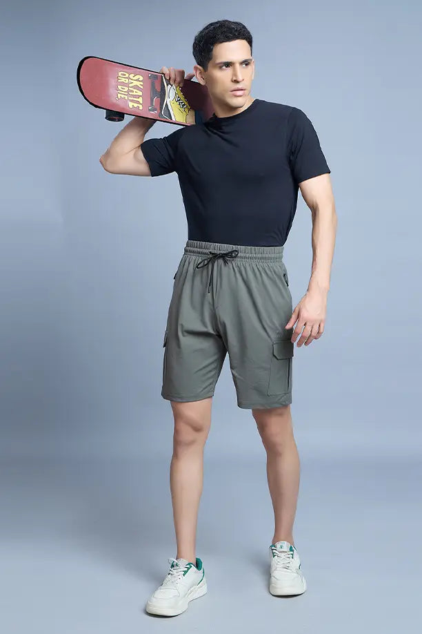 POWER CARGO SHORT - ZACHO GREY