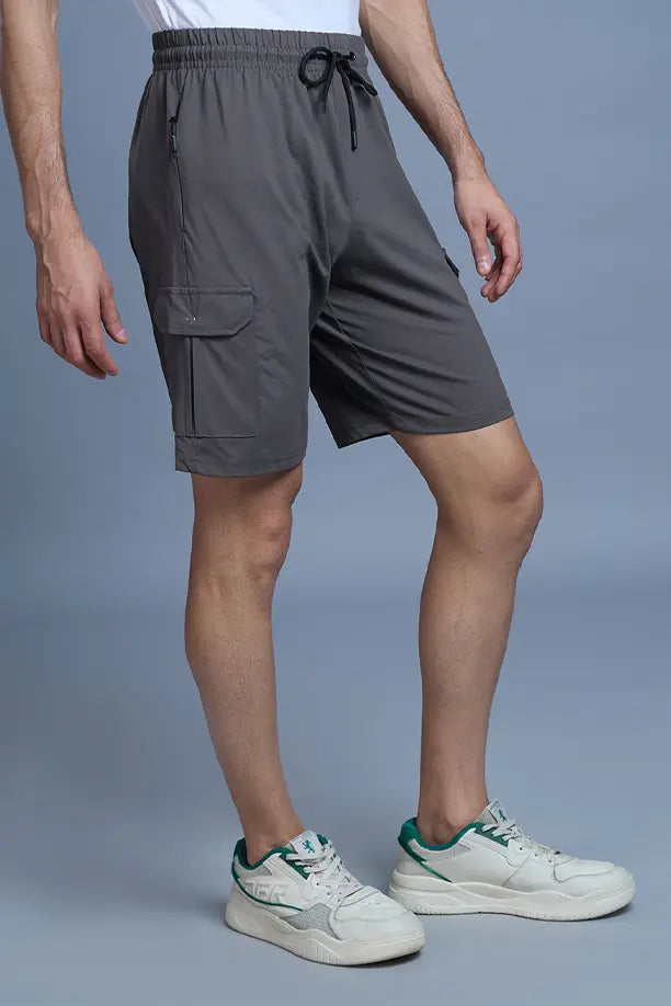 POWER CARGO SHORT - MEDIUM GREY