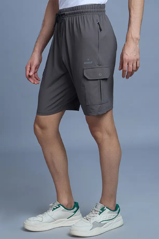 POWER CARGO SHORT - MEDIUM GREY