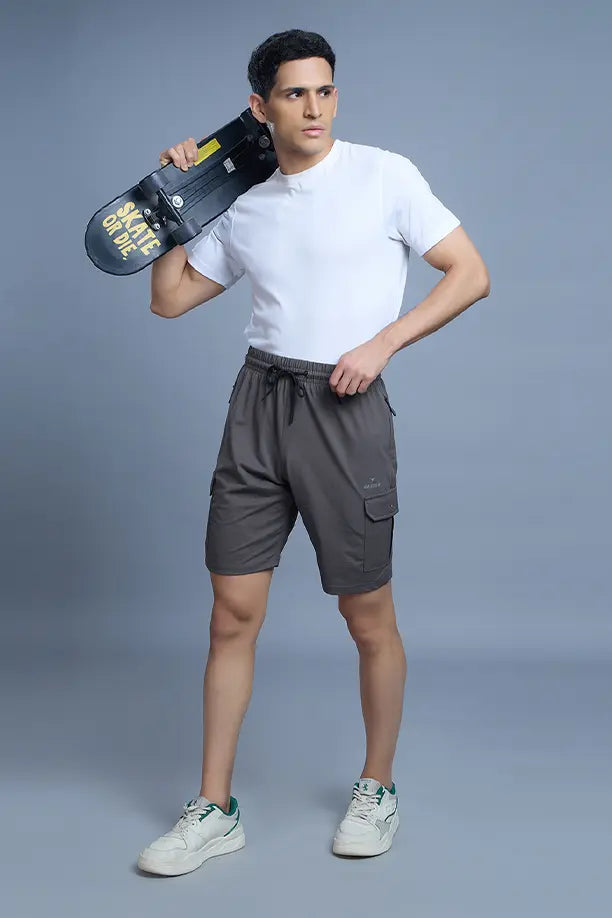 POWER CARGO SHORT - MEDIUM GREY