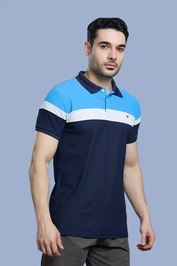 CRAZY MATTY TRENDY T-SHIRT - NAVY BLUE
