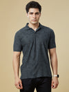 Men Regular Fit Polo T-Shirt with Supreme