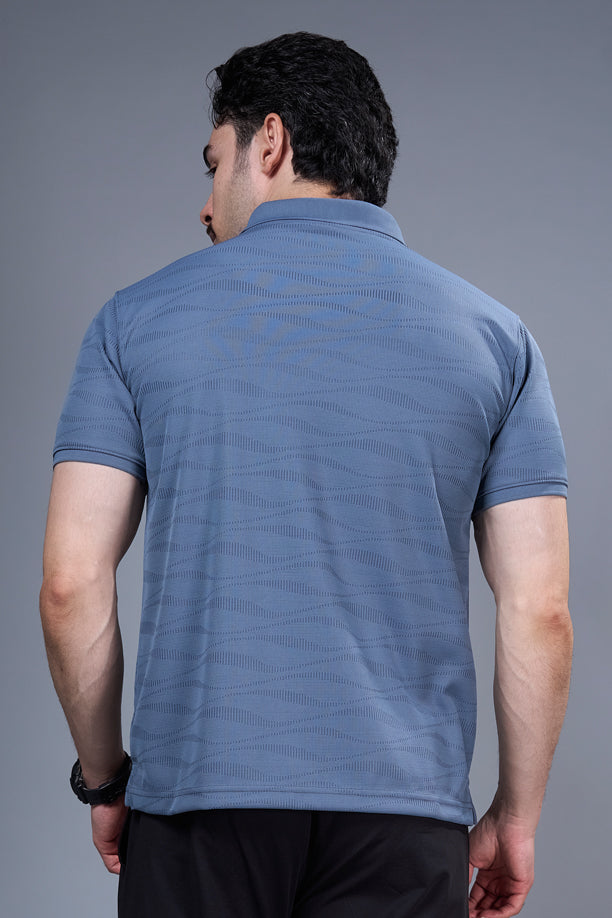 ELEMENT POLO TSHIRT | BLUE FIN