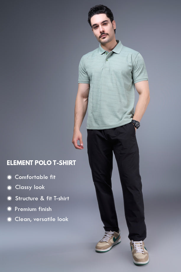 ELEMENT POLO TSHIRT | FROSTY GREEN