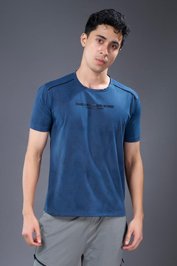 ECHO TEE | DEEP BLUE