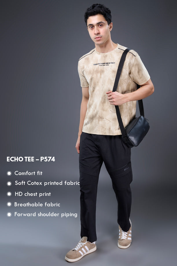 ECHO TEE | DEW WHITE