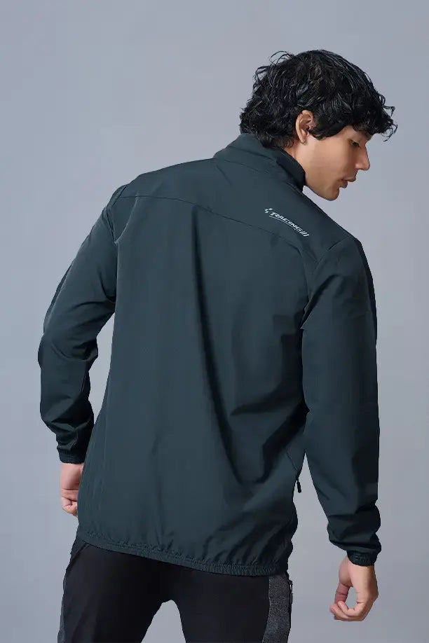 RACE JACKET - BOTTLE GREEN