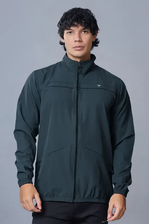 RACE JACKET - BOTTLE GREEN