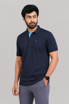 CRAZY MATTY COMFORT FIT T SHIRT - NAVY BLUE