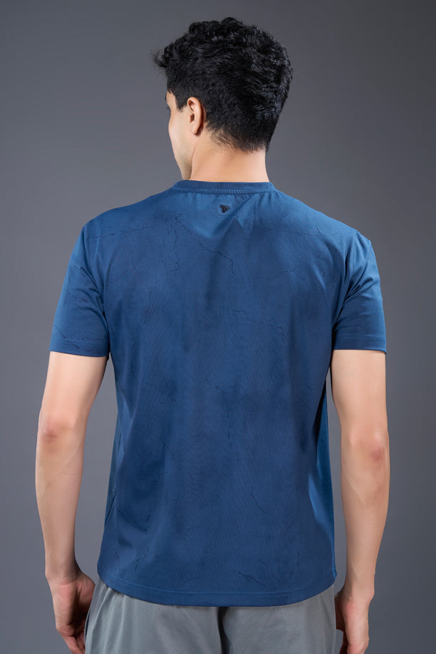 ECHO TEE | DEEP BLUE