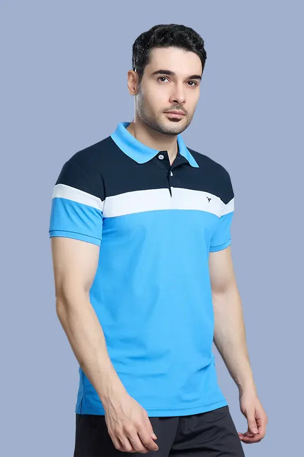 CRAZY MATTY TRENDY T-SHIRT - SKY BLUE