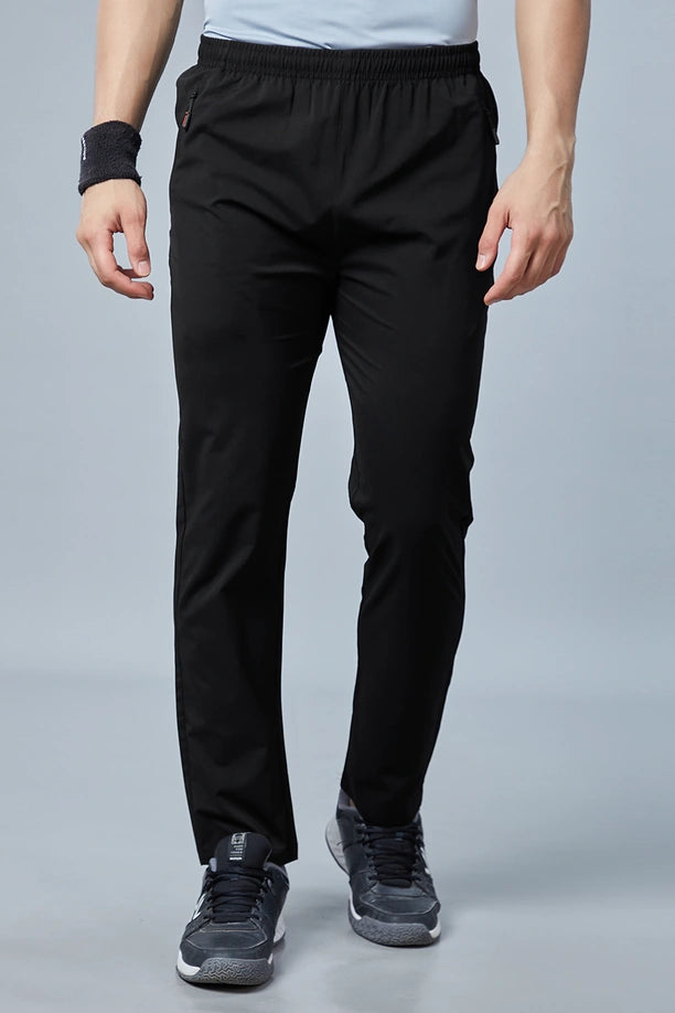 Men's Regular Fit Track Pants Pockets with RACE