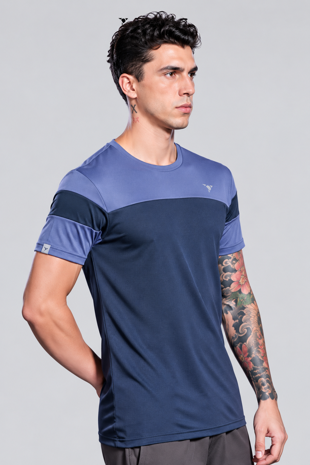 Men Slim Fit Round Neck Tee with PRIDE