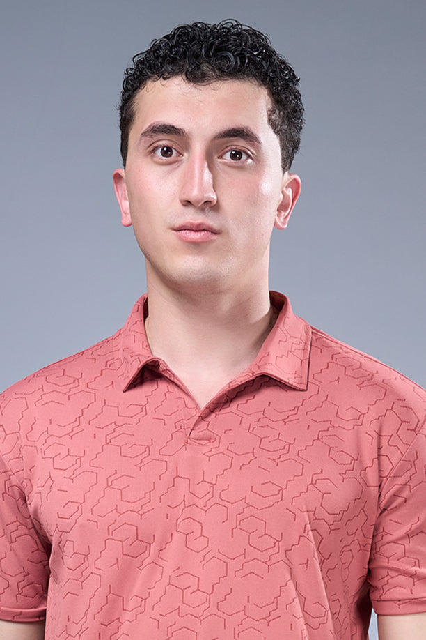 HEX TSHIRT | RUST