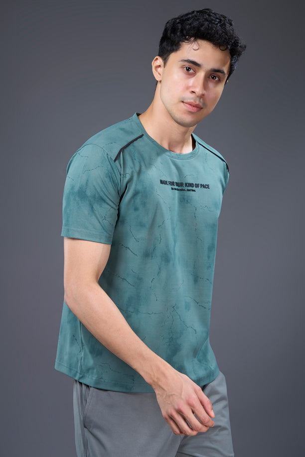 ECHO TEE | EVERGREEN