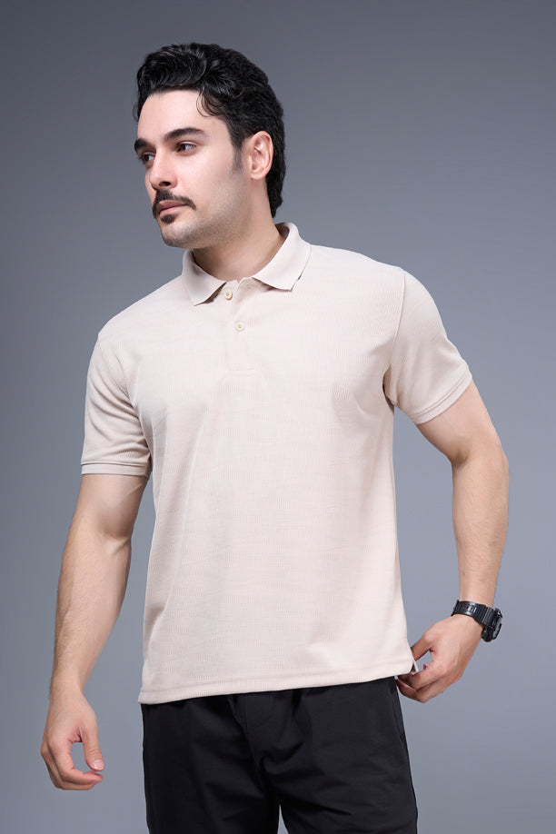 ELEMENT POLO TSHIRT | BEIGE