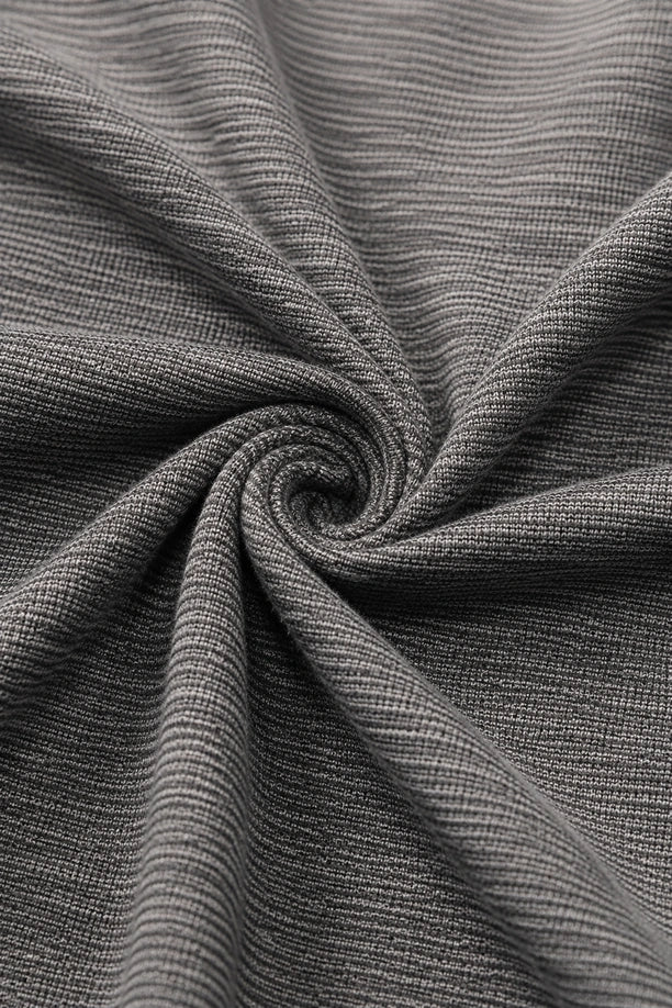 MILANGE ROUND NECK TEE | GREY