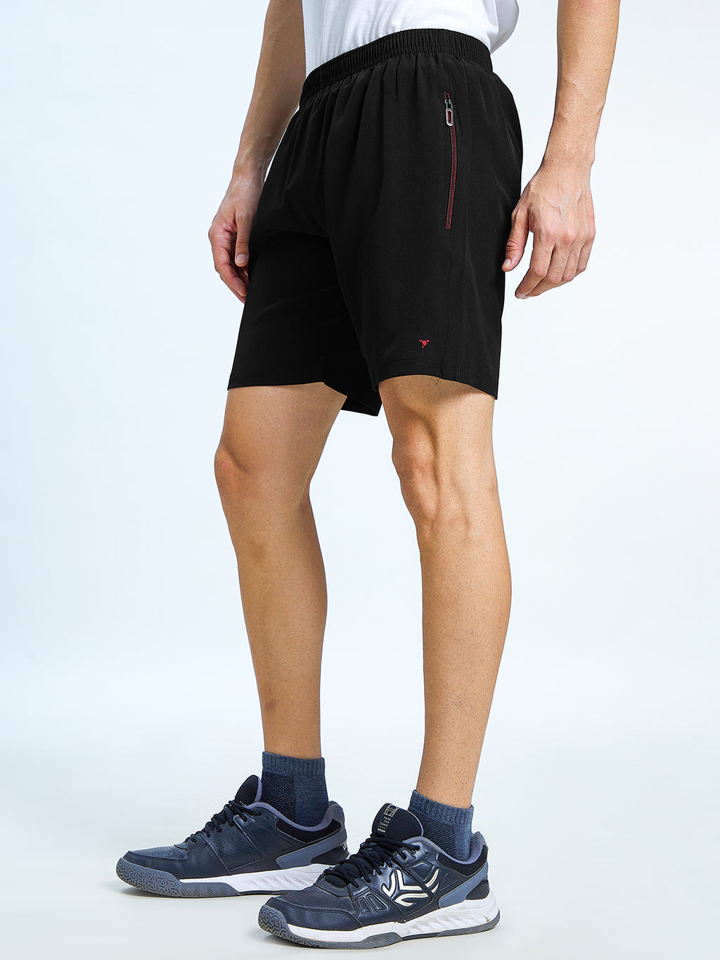 Men Regular Fit Sports Shorts with Pockets