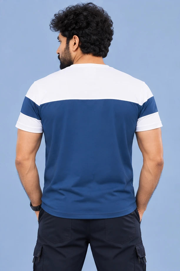 Men Slim Fit Round Neck Tee with PRIDE