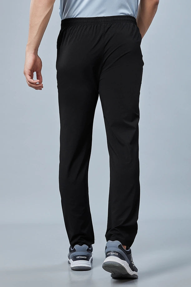 Men's Regular Fit Track Pants Pockets with RACE