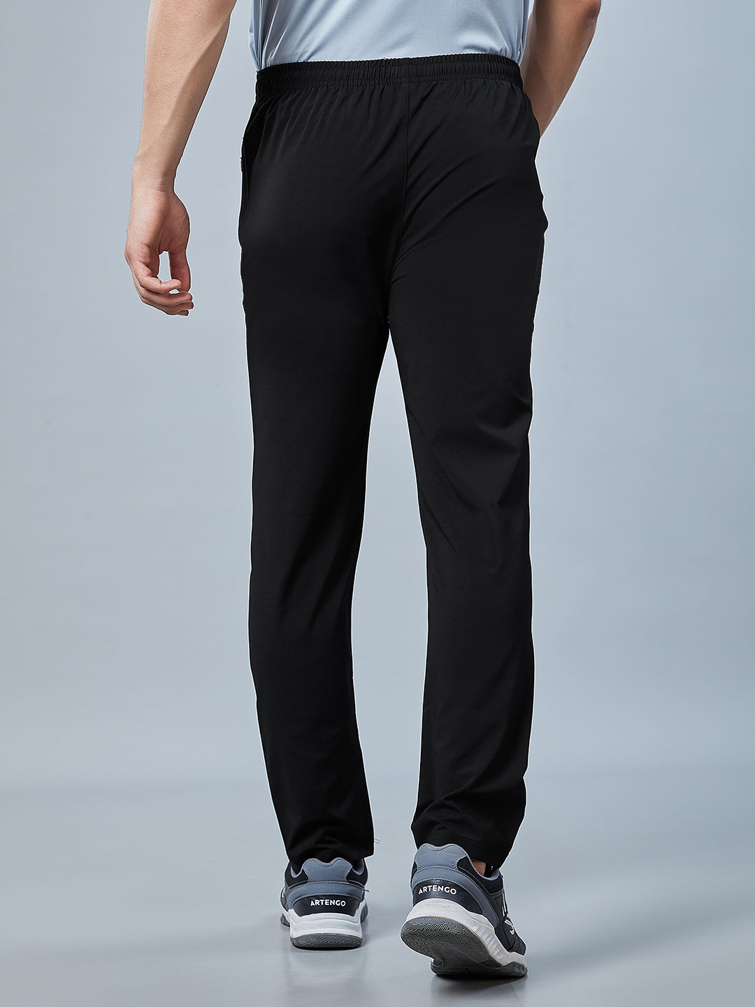 Men's Regular Fit Track Pants Pockets with RACE