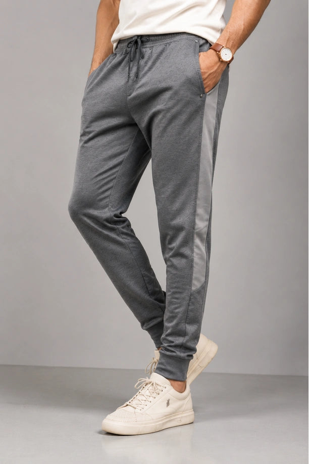 Men Cotton Zip Pocket Joggers with DRI FIT