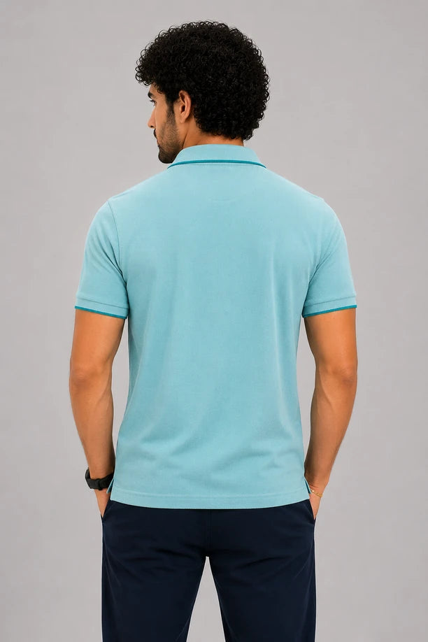 Men Comfort Fit Polo T-Shirt with CLASSIC