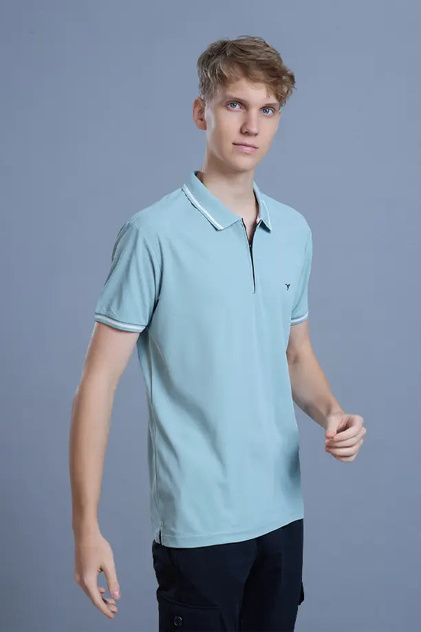 SLEEK T SHIRT- MINT GREEN
