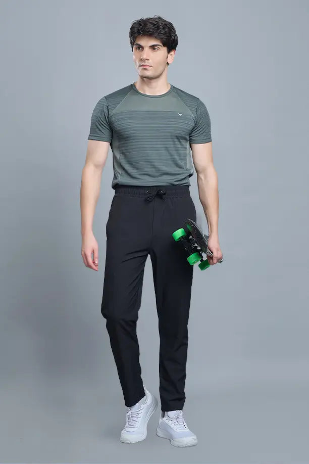 Men Regular Fit Trackpants with REGAL TRACK