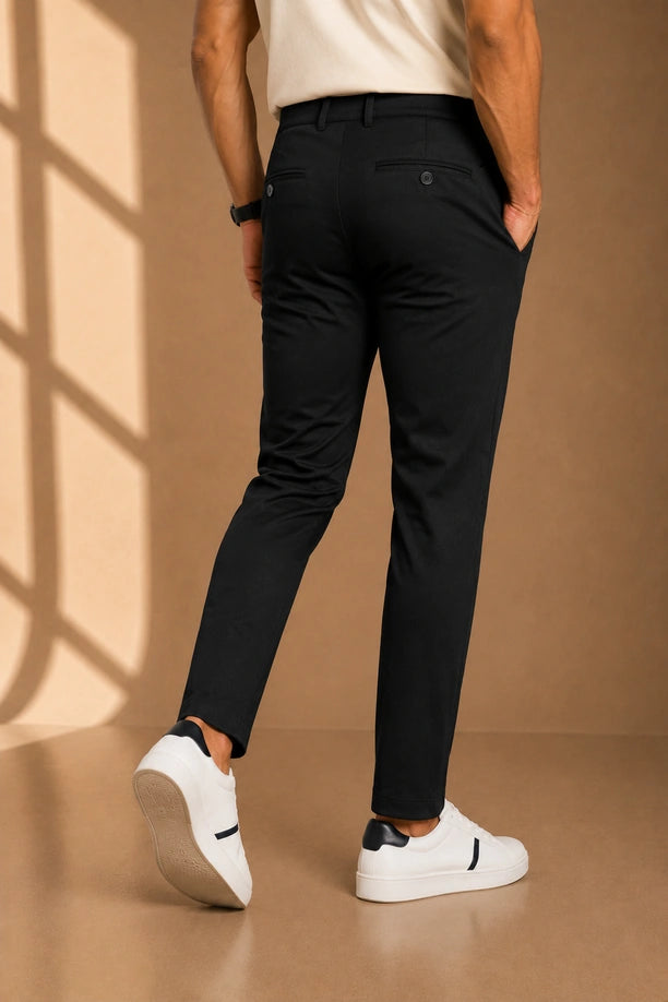 Men Dri Fit Stretch Pants with Zip Pockets with MULTI DRI FIT