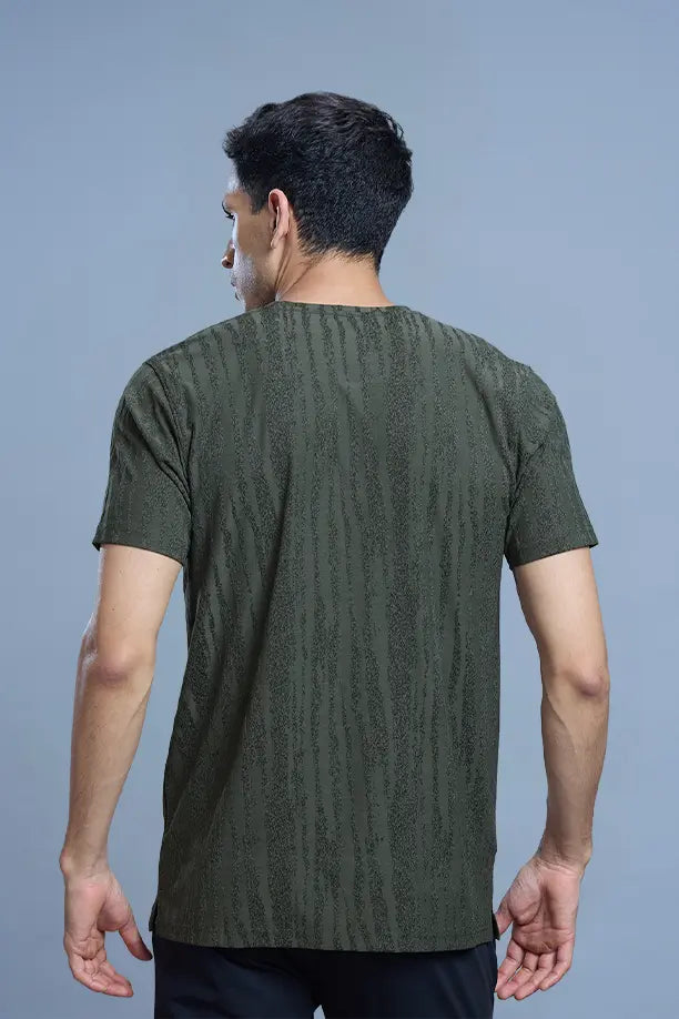 GRACE T SHIRT- OLIVE GREEN