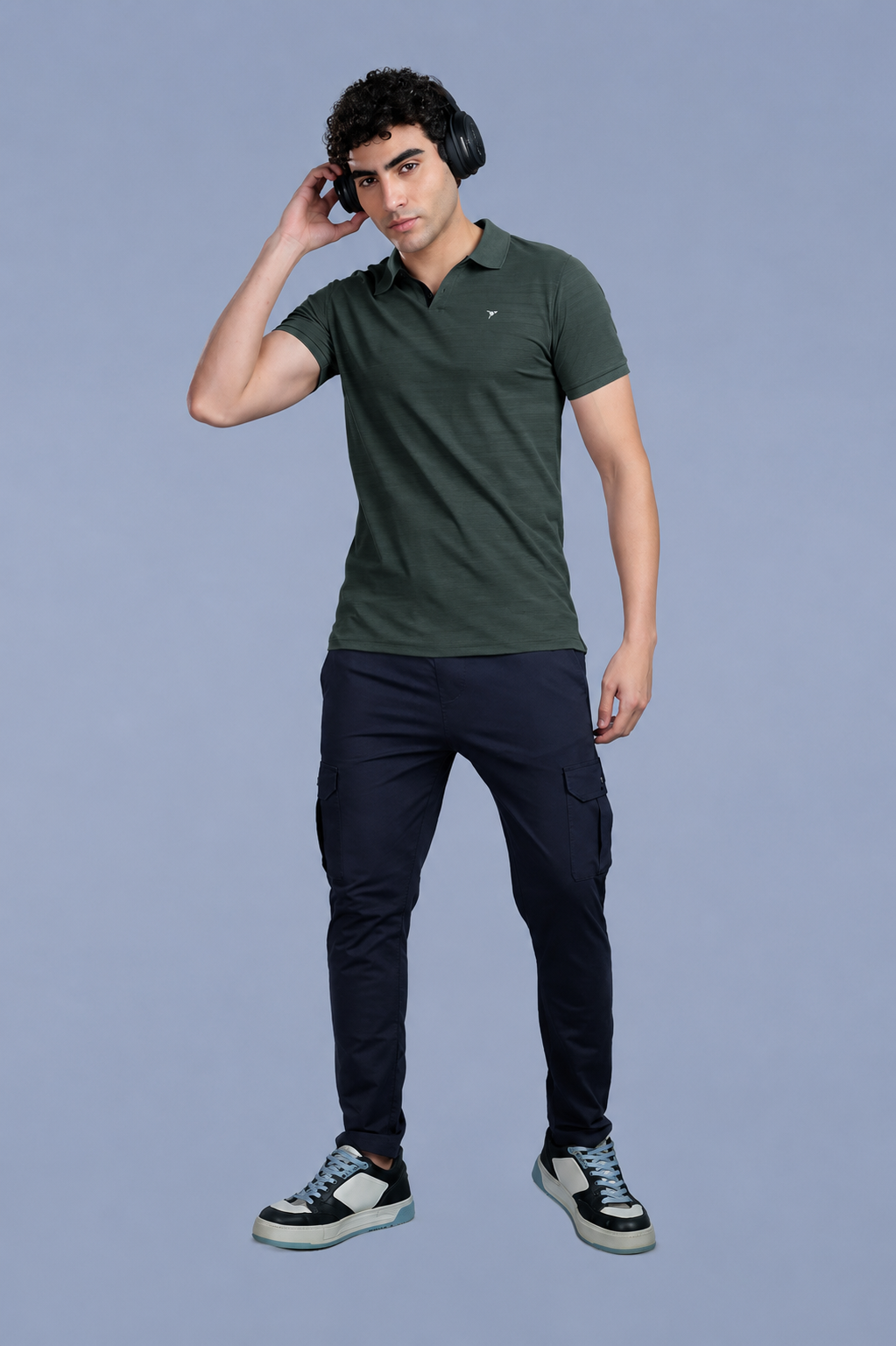 CRAZY MATTY COMFORT FIT T SHIRT - MEHANDI