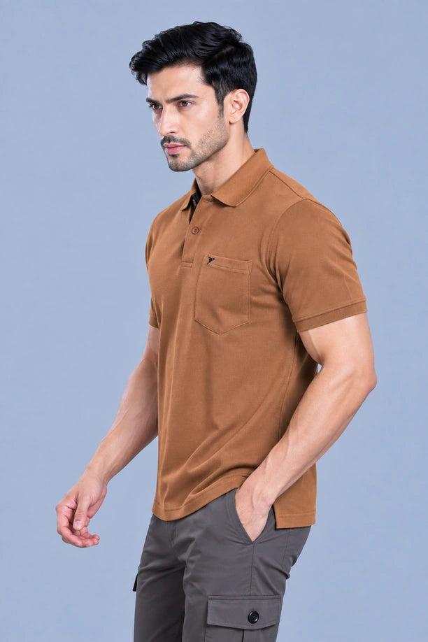 Men Comfort Fit T-Shirt with MATTY