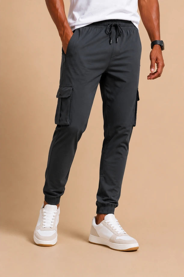 Men Quick-Dry Stretch Cargo Pants LEISURE