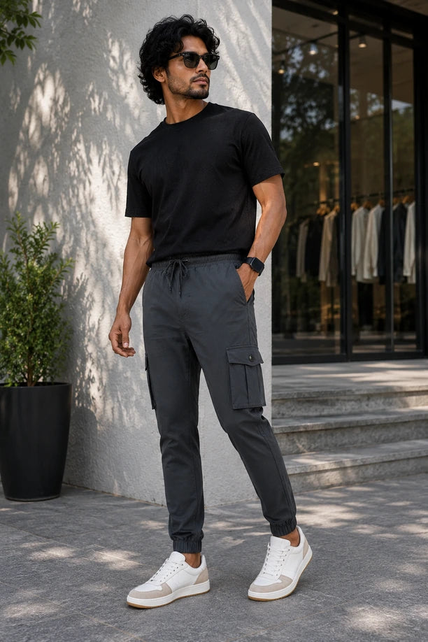 Men Quick-Dry Stretch Cargo Pants LEISURE