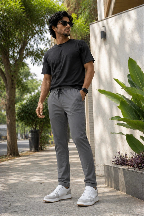 Men Lightweight Track Pants with LEISURE