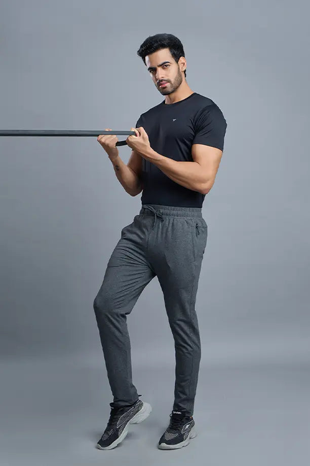 COTTON LYCRA TRACK - ANTHRA