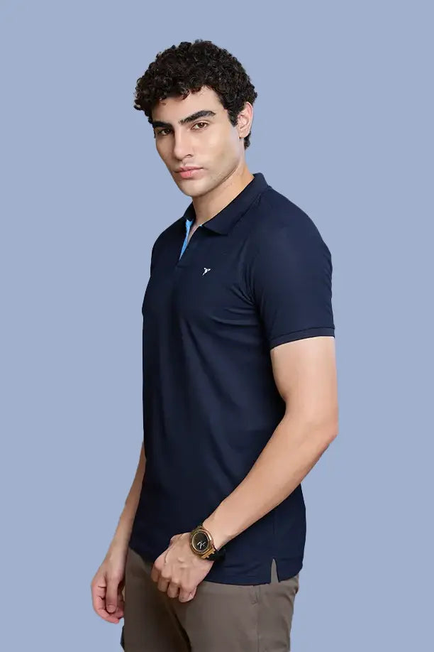 CRAZY MATTY SLIM FIT T-SHIRT - NAVY BLUE