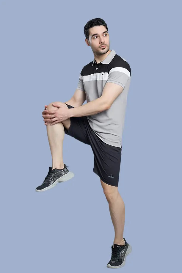 CRAZY MATTY TRENDY T-SHIRT - GREY
