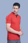 MATTY COMFORT T-SHIRT- BRICK RED