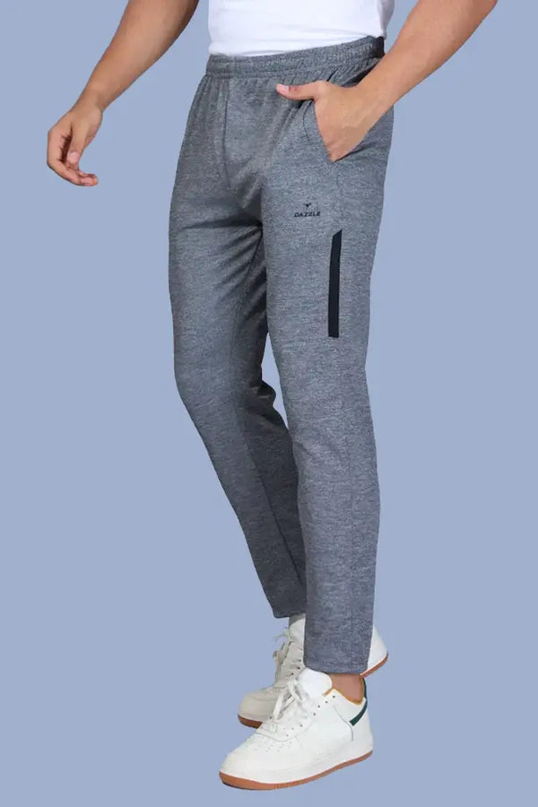 CRAZY MELANGE LOWER - LIGHT GREY