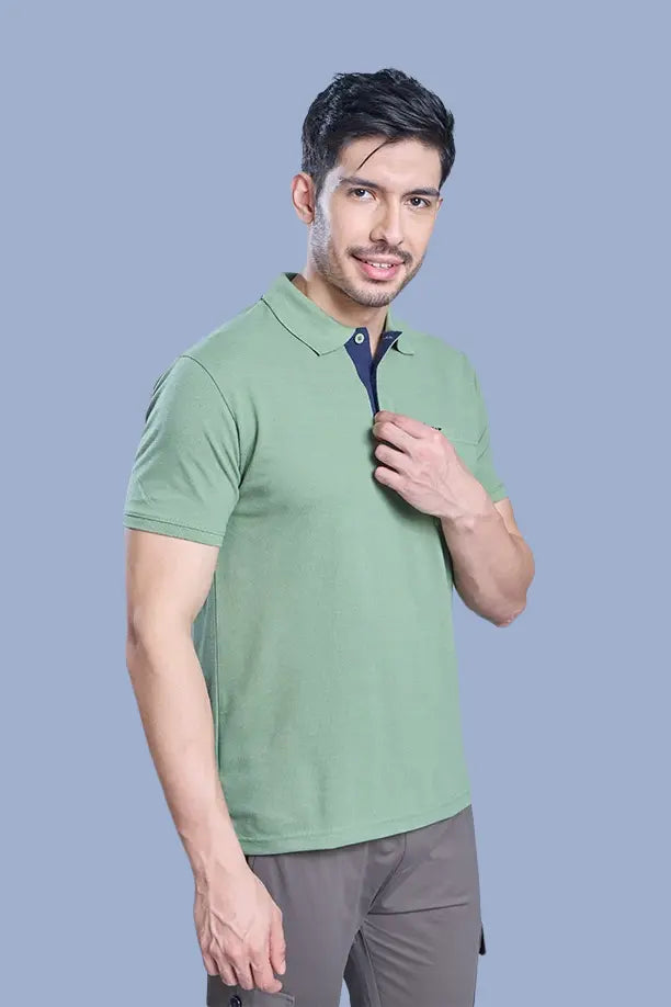 MATTY COMFORT T-SHIRT- GREEN