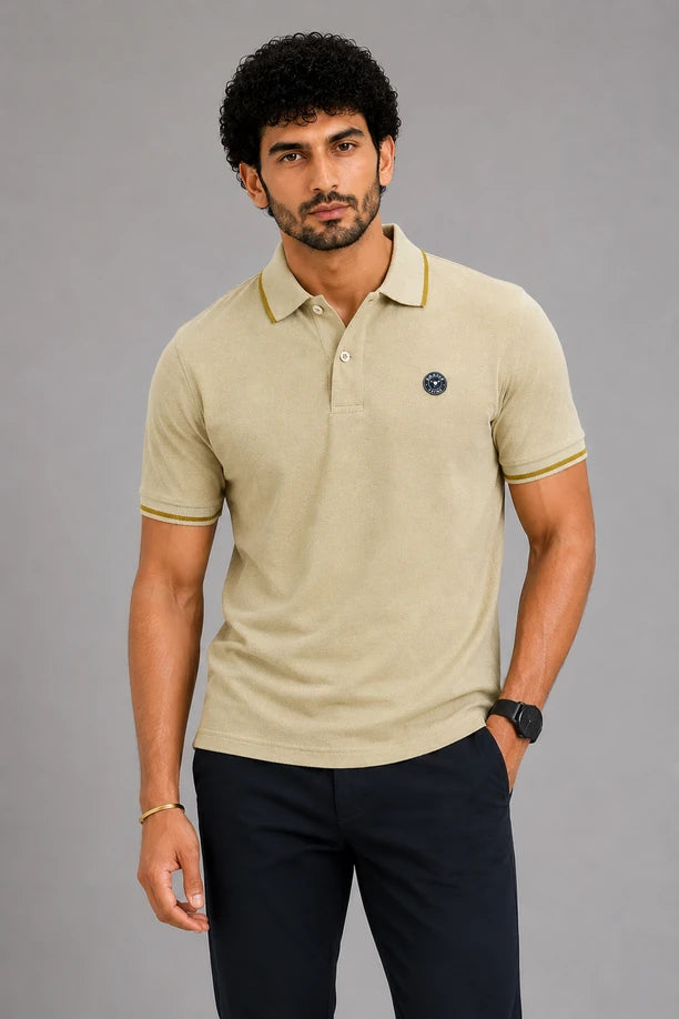 Men Comfort Fit Polo T-Shirt with CLASSIC