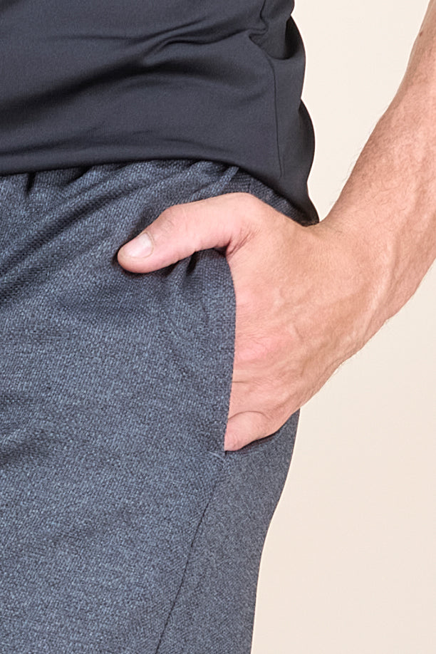 MELANGE SHORT | BLACK