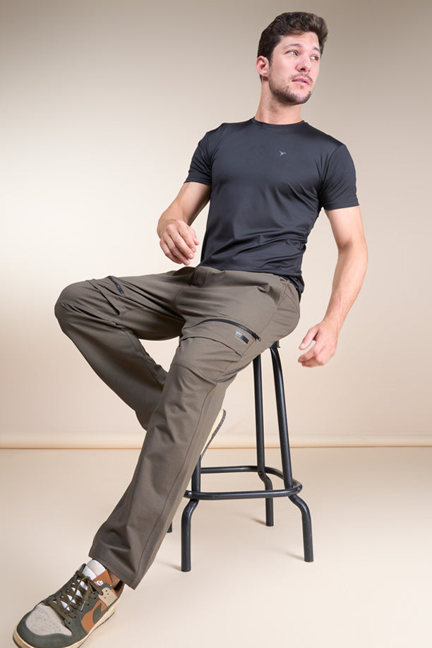Men Comfort Fit Cargo Pants with FUSION