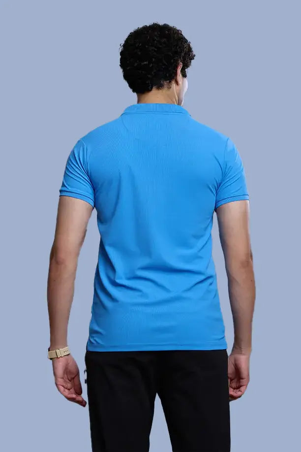 CRAZY MATTY SLIM FIT T-SHIRT - SKY BLUE
