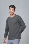 WAVE FULL SLEEVE TSHIRT- GREY