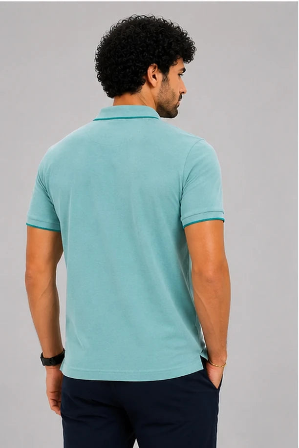 CLASSIC COTTON T-SHIRT- SEA GREEN