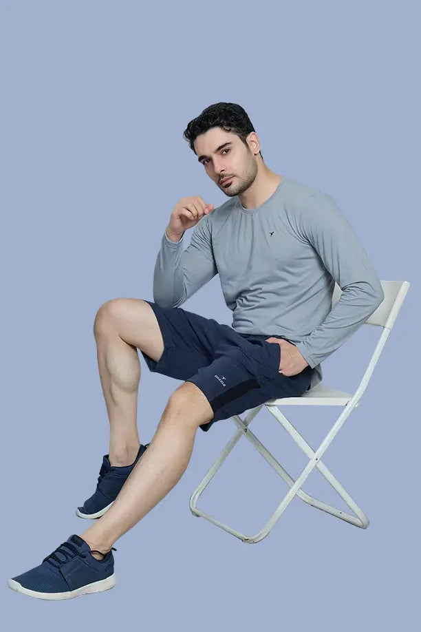 LONG SHORT PC SPCL - DENIM BLUE